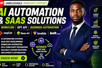 build ai saas automation system replit ai workflow automation gpt api business
