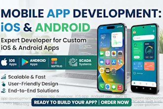 do mobile app developer ios app development android app softr io scada