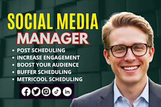 design and schedule posts, edit reels and manage social media post and planning