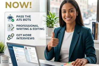 do professional resume writing and CV editing