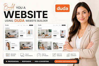 build you a website using duda website builder