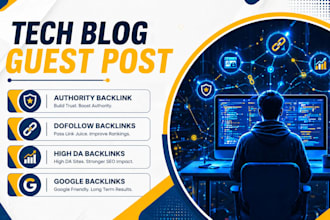 submit tech guest post on high authority tech blog with white hat SEO