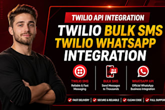 do twilio api integration twilio bulk sms twilio ivr whatsapp api integration