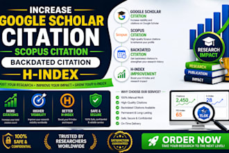 increase google scholar citation, scopus citation, backdated citation, h index