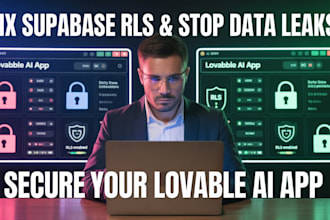 fix lovable ai supabase rls and secure your data leaks