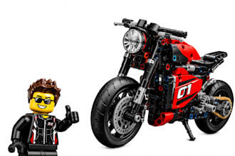 do 3d lego minifigure, technic car, bike with xml partlist and instructions
