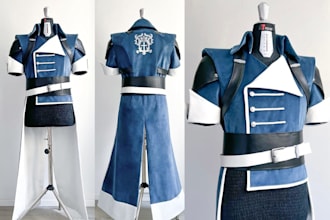 sew custom fabric cosplay costume cosplay creation sewing pattern evafoam design