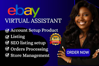 be your ebay dropshipping store, product, listing SEO expert virtual assistant