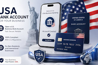 do business USA bank creation for USA llc owners, proof of address for US bank