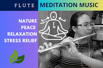 compose a flute meditation track