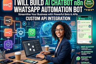 build ai chatbot n8n whatsapp automation bot custom API integration