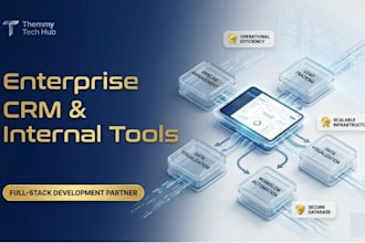 build custom crm and internal business automation tools