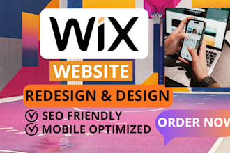 redesign wix website, wix website redesign, wix website design wix design