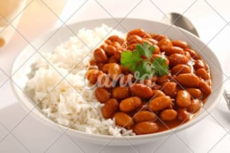 cook rice and beans