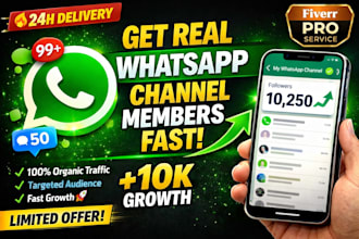 do whatsapp channel promotion to get instantly 900k whatsapp followers, whatsapp