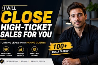 sales closer sales representative lead generation high ticket  sales