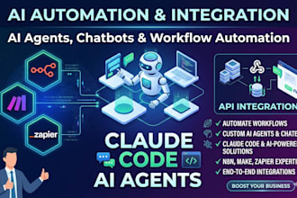 build claude code cowork n8n zapier make ai agent chatbot automation workflows