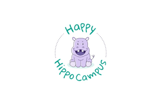 create cute hippo college logo design