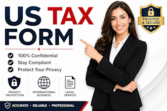 prepare and file your US tax forms fast