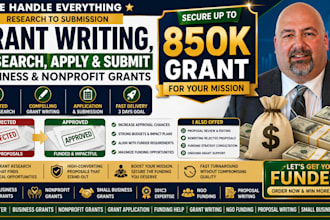 write winning nonprofit grant proposal and applications submission