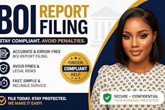 help you file boi report for llc to avoid penalties fast