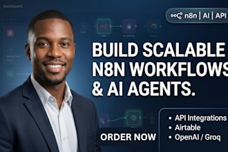 build enterprise n8n workflows and custom ai agents