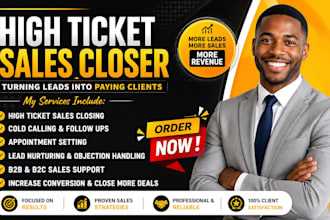close high ticket sales and convert your leads into paying clients