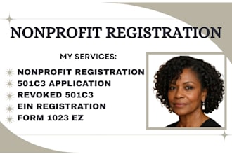 register nonprofit, 1023 1023ez reinstate revoke 501c3, form 990n ein number