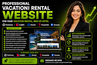 setup hostaway, lodgify, airbnb listing, booking hospitable for direct booking