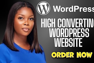 wordpress website website design website development luxury website business