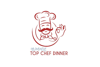 design high end dinner fundraiser logo