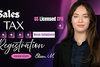 do US sales tax registration, sales tax filing, nexus compliance for ecommerce