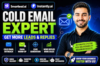 smartlead ai, instantly ai, cold email outreach, warm email, lead generation