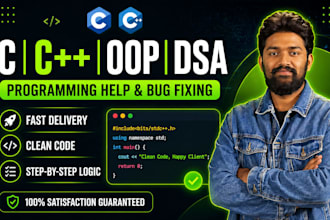 help you with cpp, c, oop, and dsa programming tasks
