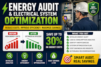 conduct energy audit and optimize your electrical system efficiency