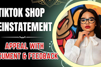 reinstate or fix tiktok shop, submit appeal or fix suspension ban