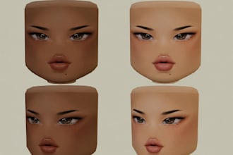 create custom roblox ugc faces and avatar accessories