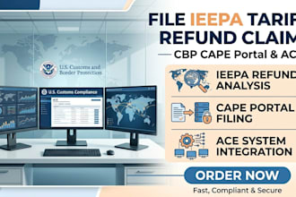 file ieepa tariff refund claim on the cbp cape portal and ace