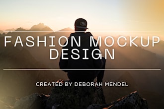 create fashion 3d mockup, 3d wears, and fashion event mockup