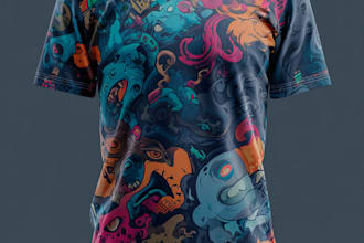 design modern t shirt design