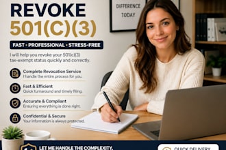 irs tax return business plan 501c3