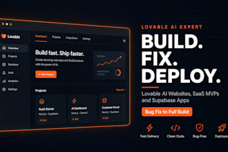 build lovable ai website deploy dev ai fix lovable ai app saas mvp
