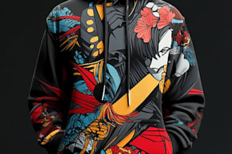 craft streetwear hoodie and tshirt design