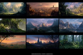 do environment concept arts
