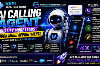 build an ai voice calling agent using vapi to qualify lead and appointment