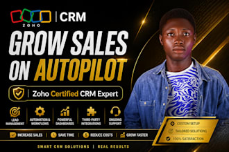 setup zoho crm automation gohighlevel sales funnel zapier workflow crm expert