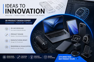 design smartphone, laptop, tablet, smartwatch solidworks 3d product design