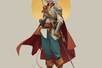 draw dnd character art for your campaign