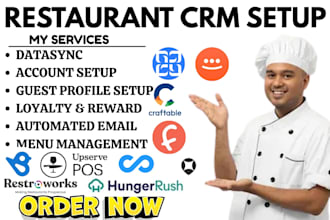 restaurant crm ownercom hotschedules birdeye fooda connecteam hungerrush clover