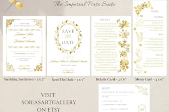 design elegant canva wedding and bridal shower invitation templates